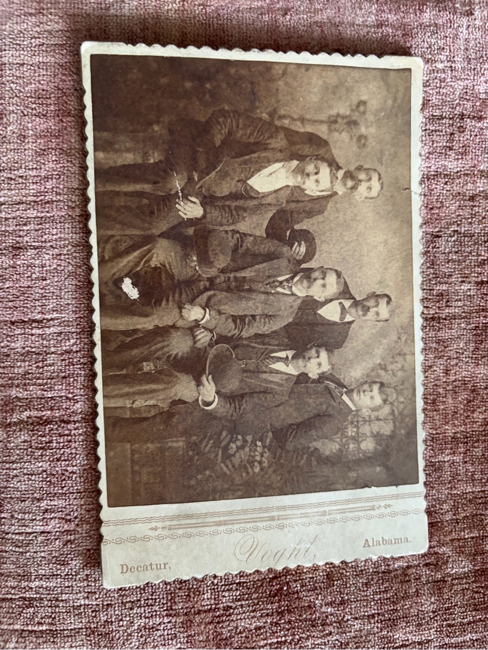 Vintage photo no known history cool home decor EUC